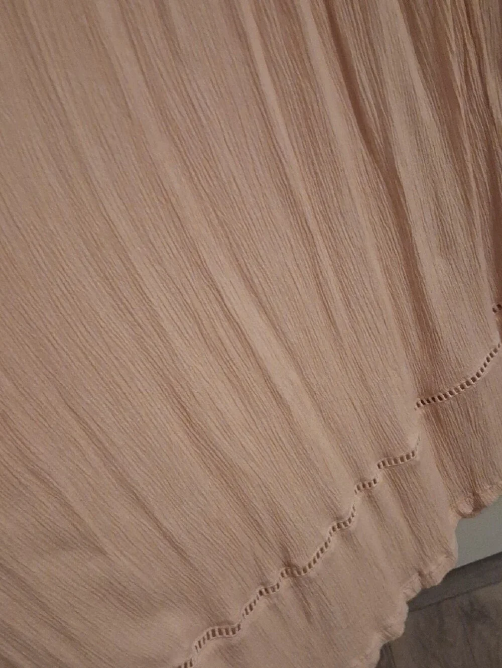 Free People Neutral Beige Embroidered Tassel Maxi Dress